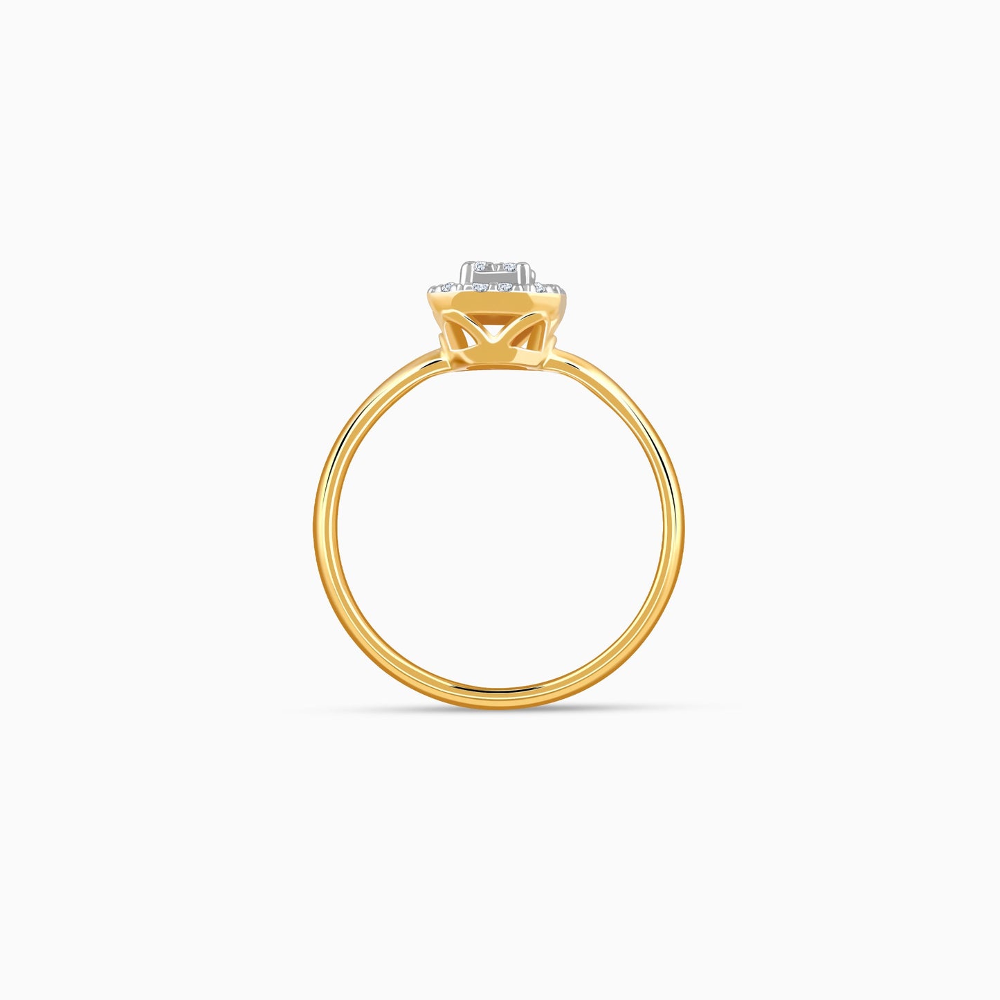 Gold Parlamak Diamond Ring