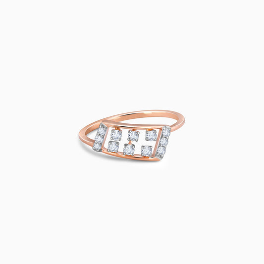 Rose Gold Glimmer Lab Grown Diamond Ring