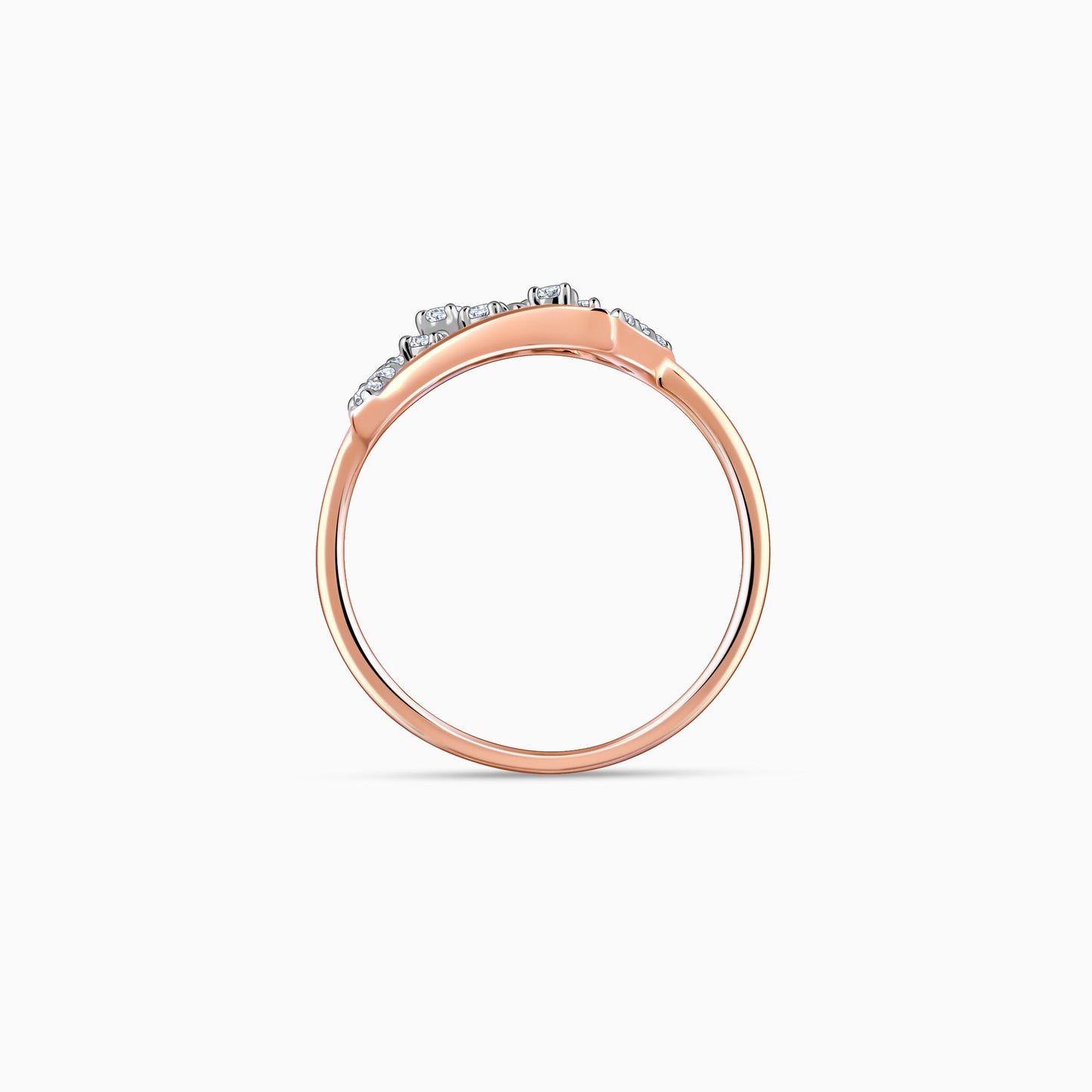 Rose Gold Glimmer Lab Grown Diamond Ring