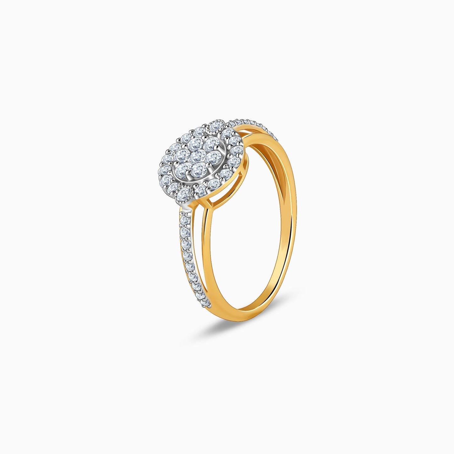 Gold Epireal Lab Grown Diamond Ring