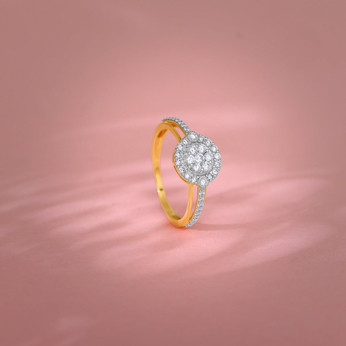 Gold Epireal Lab Grown Diamond Ring