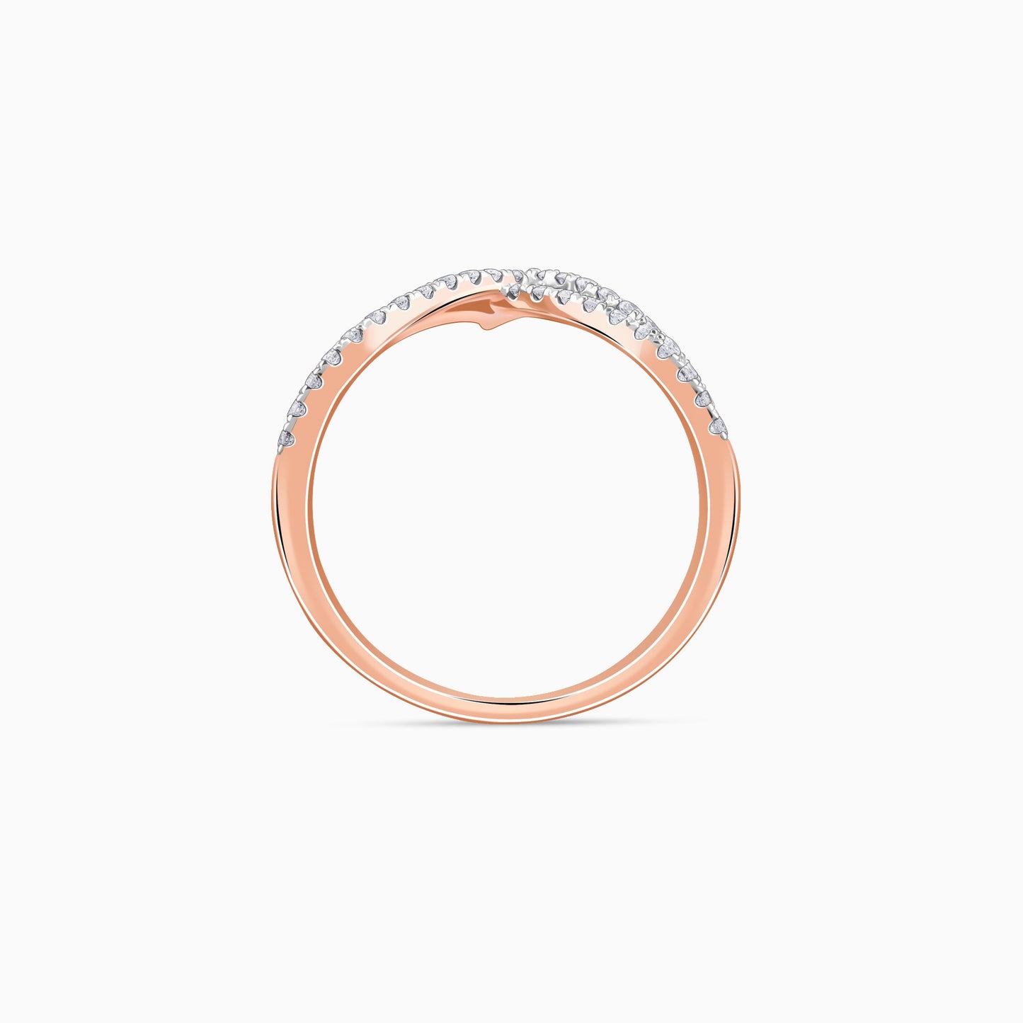 Rose Gold Virtue Lab Grown Diamond Vanki Ring