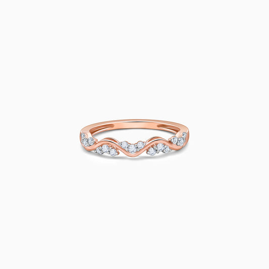 Rose Gold Blissful Love Lab Grown Diamond Ring