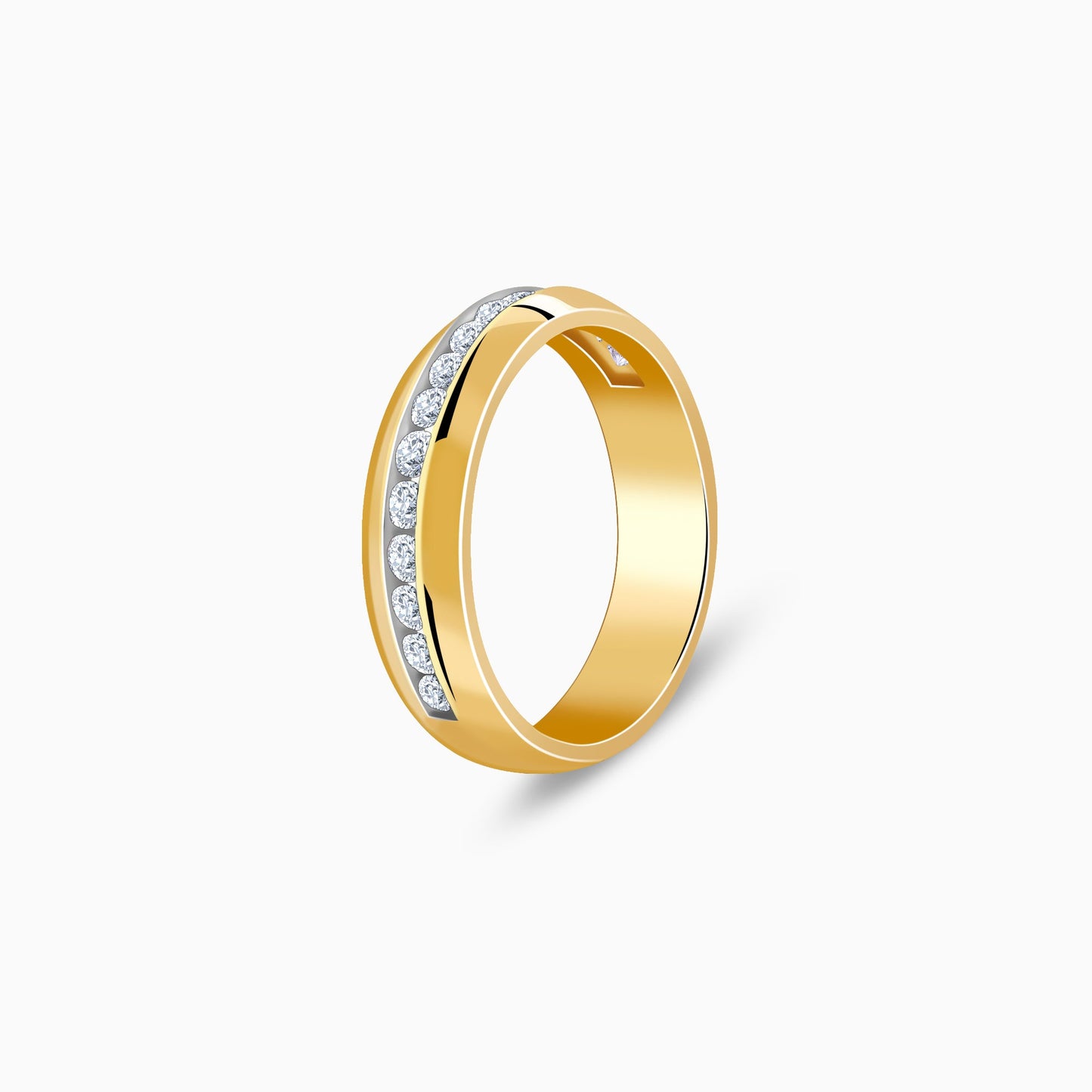 Gold Maximalist Glow Lab Grown Diamond Ring