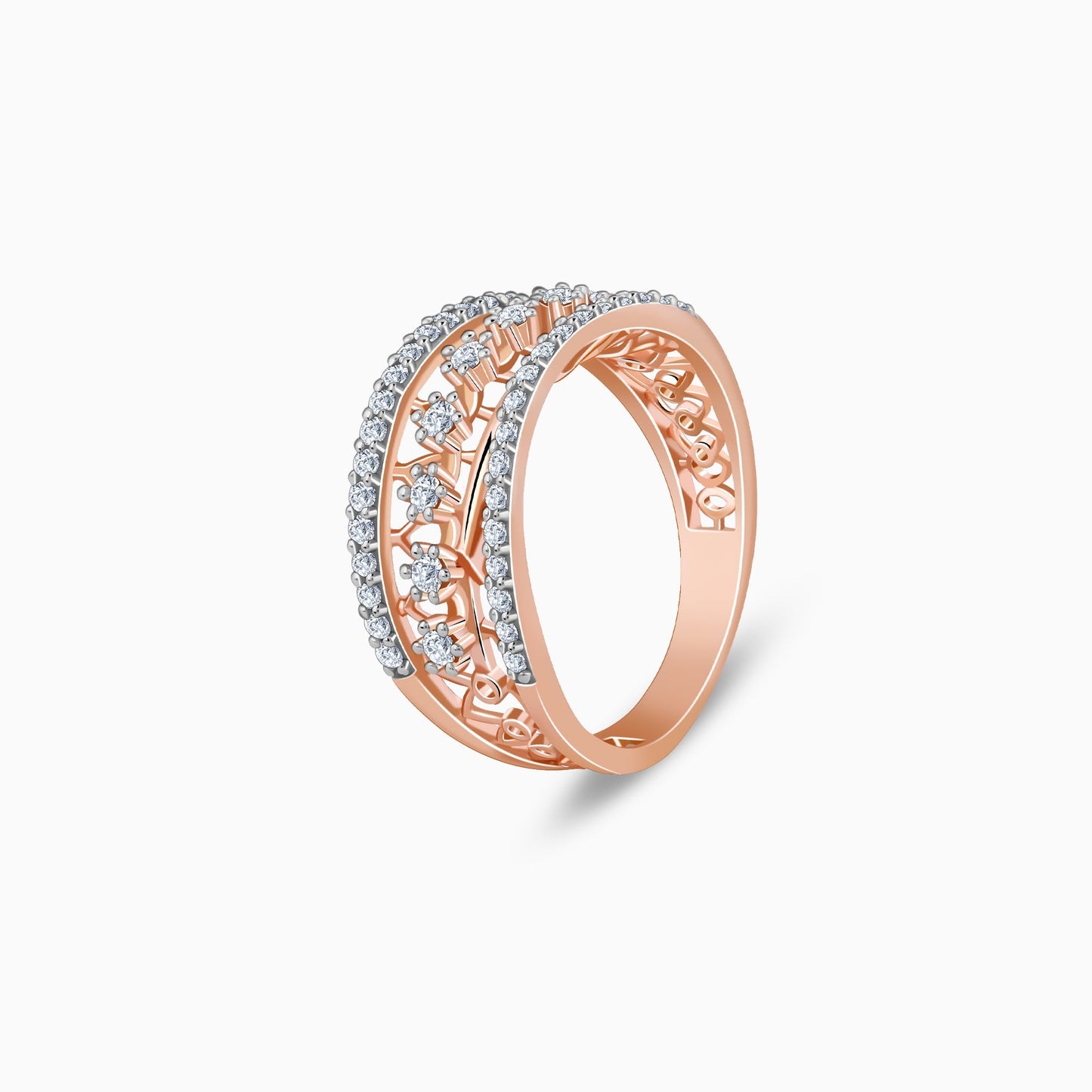 Rose Gold Swoon-worthy Lab Grown Diamond Ring