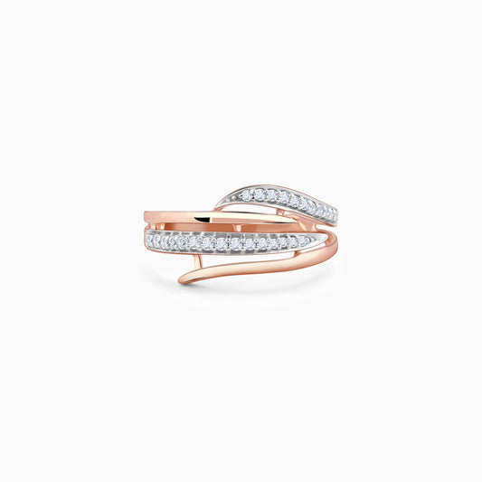 Rose Gold Ethereal Enigma Lab Grown Diamond Ring