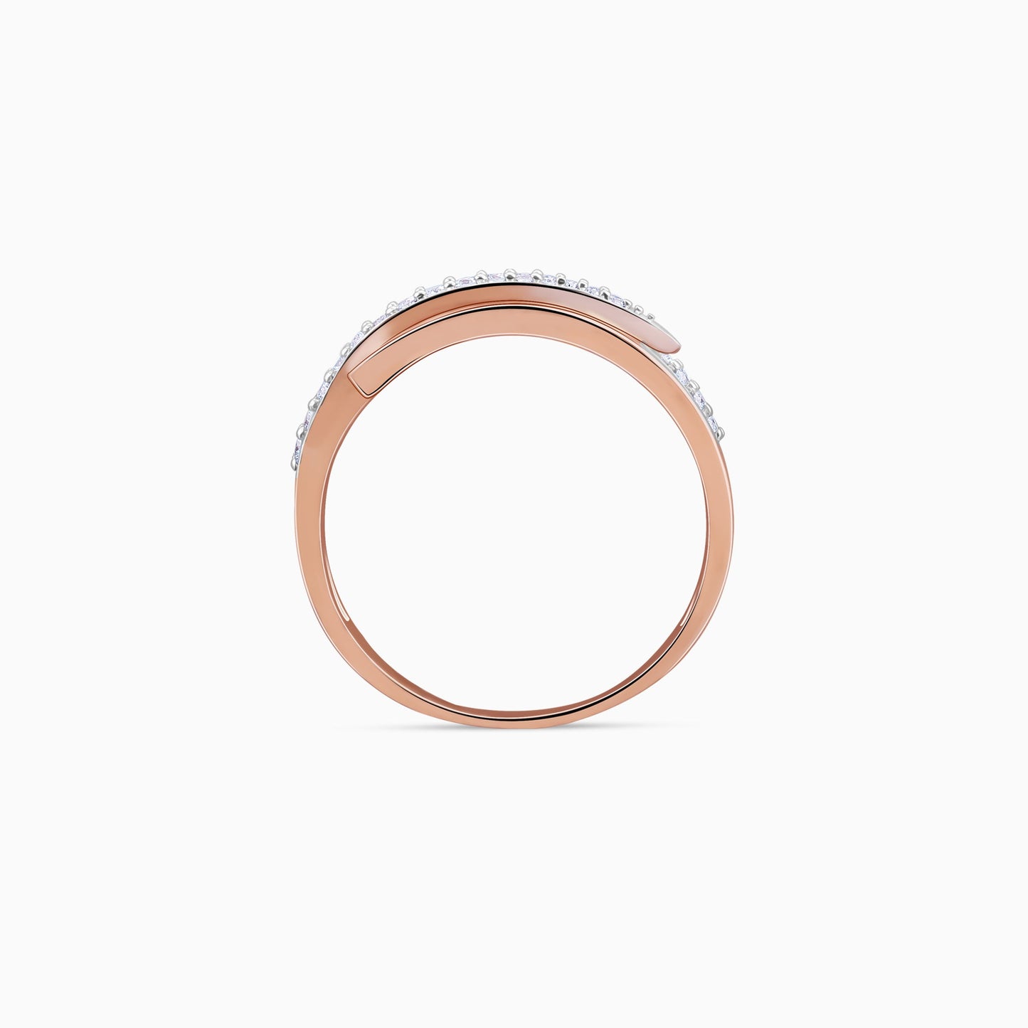 Rose Gold Ethereal Enigma Lab Grown Diamond Ring