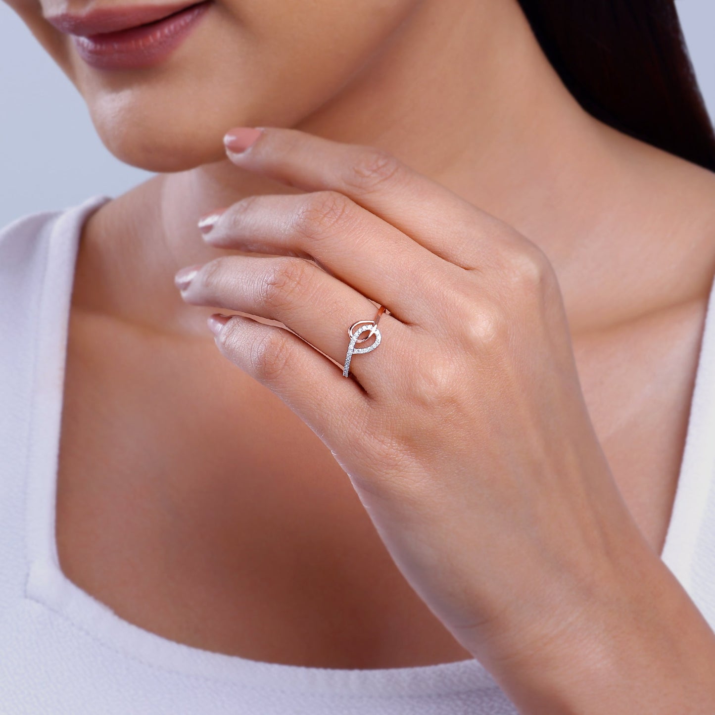 Rose Gold Nova Lab Grown Diamond Ring