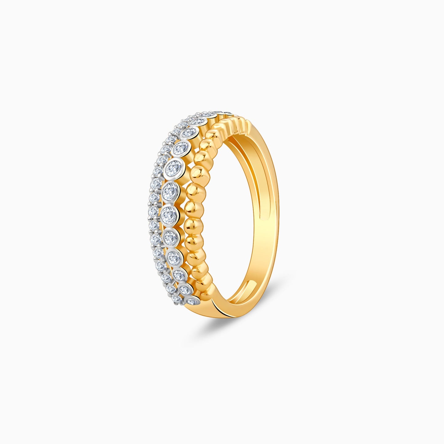 Gold Forever Glint Lab Grown Diamond Ring
