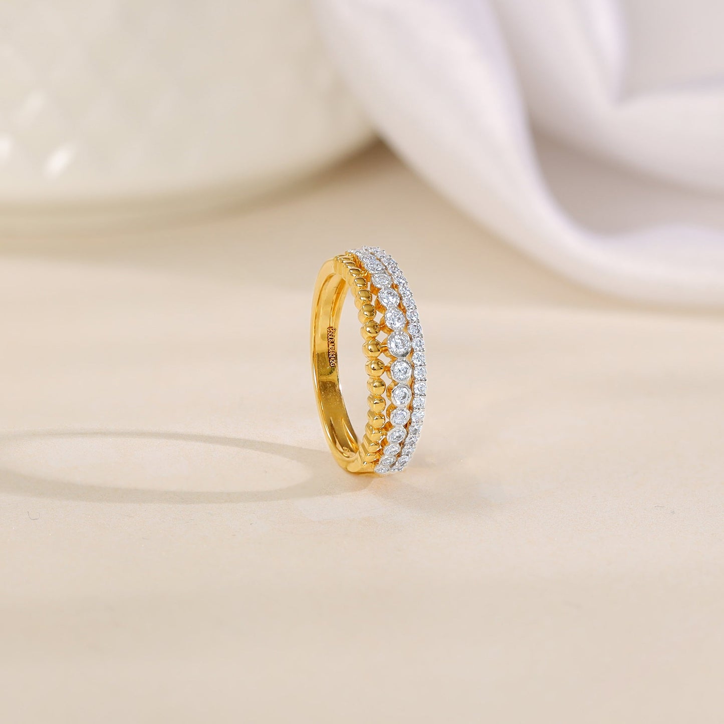 Gold Forever Glint Lab Grown Diamond Ring