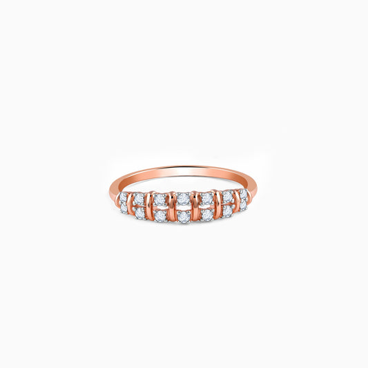 Rose Gold Mystical Celine Lab Grown Diamond Ring
