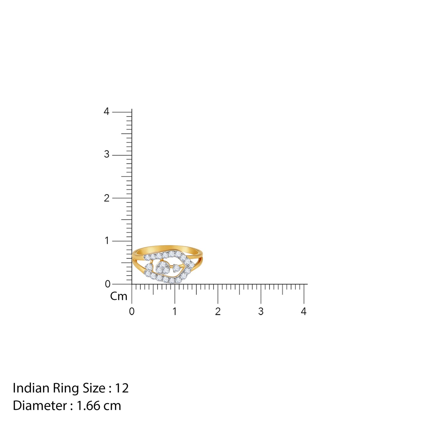 Gold Glorious Lab Grown Diamond Ring