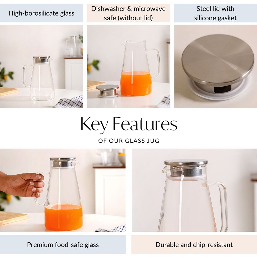 Glass Jug 1500ml