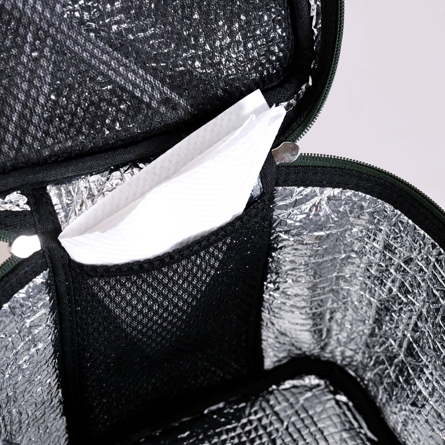 Luxe Insulated Lunch Bag Green