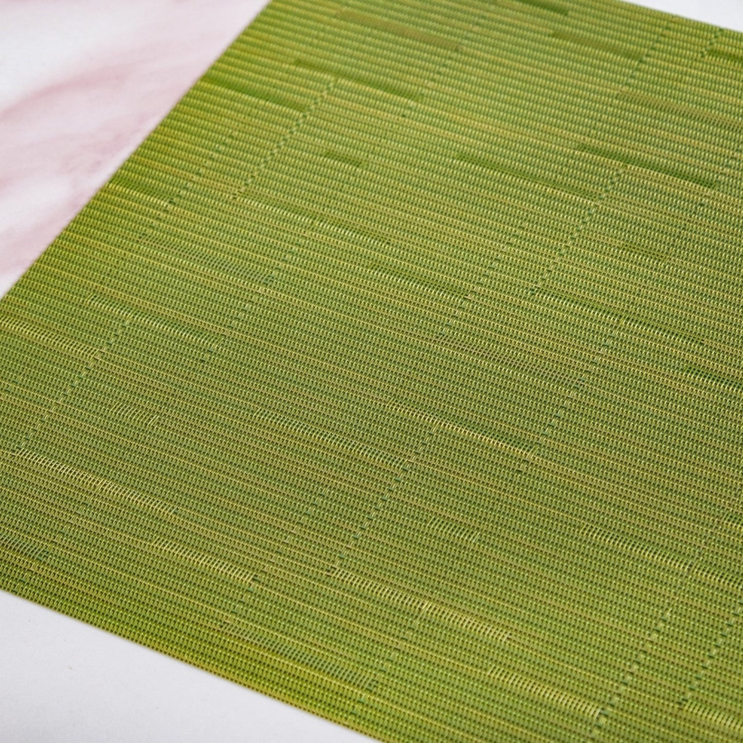 Green Textured Easy Clean Tablemat Set Of 6