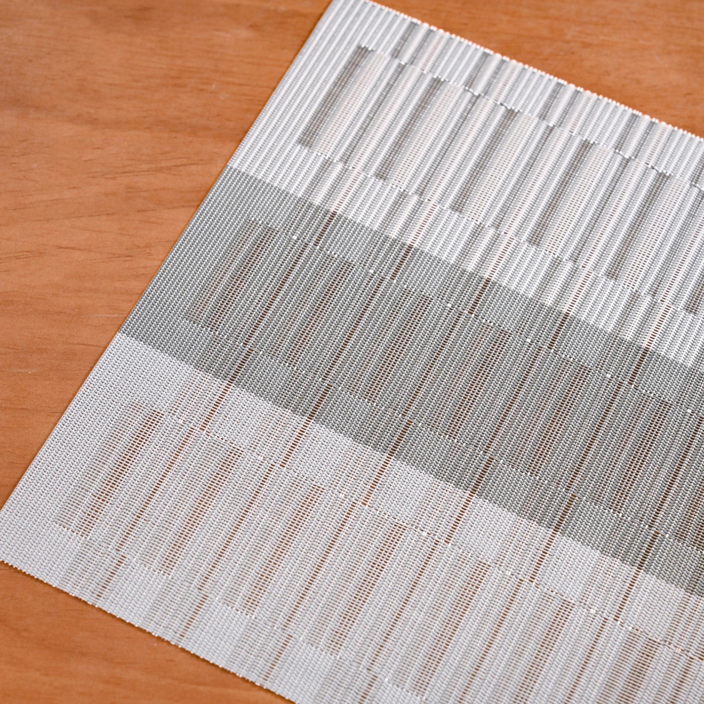 Grey Toned And Textured Mat Set Of 6
