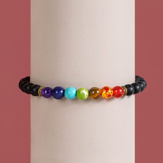 Healing Seven Chakra Unisex Bracelet