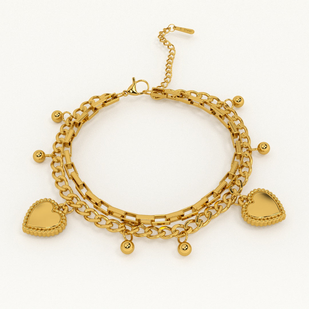 Trendy Freak Hearts All Over Bracelet X Smoor Couverture Chocolate Box