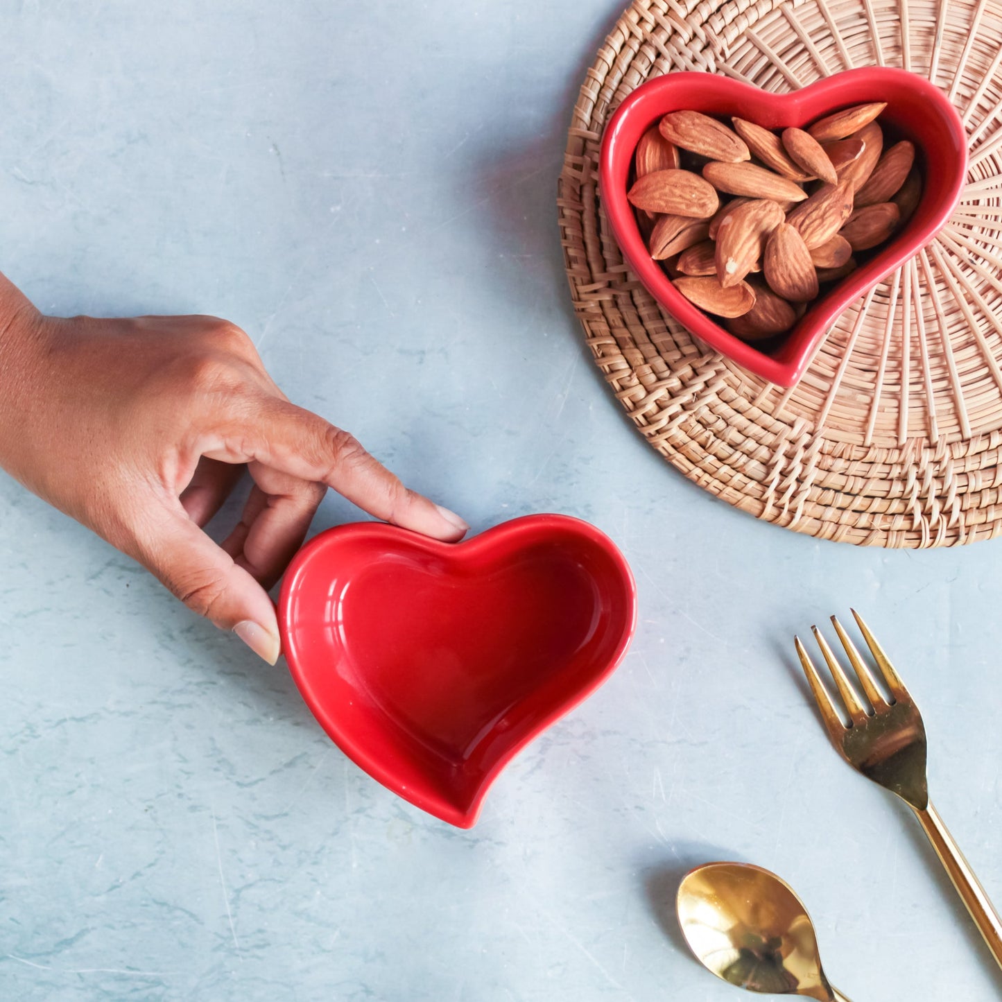 Heart Bowl Set of 2