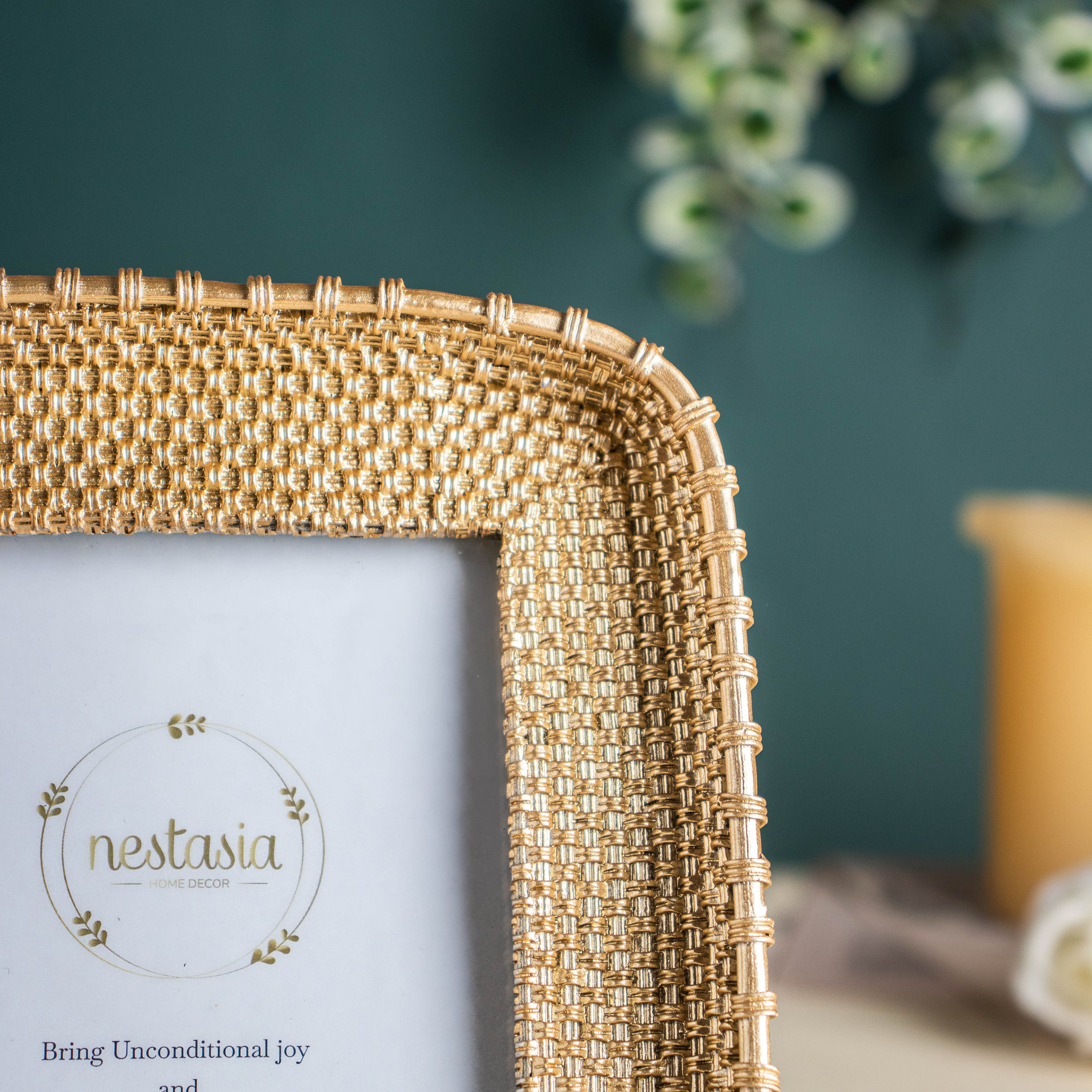 Rectangle Gold Photo Frame