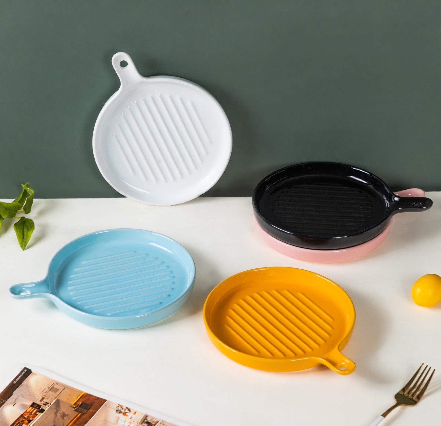 Round Grill Plates