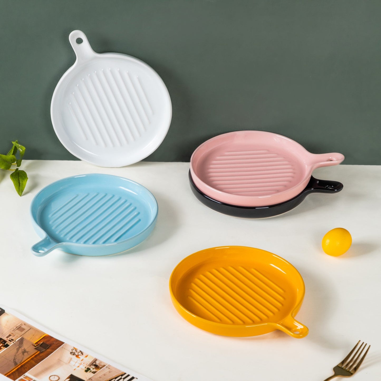 Round Grill Plates