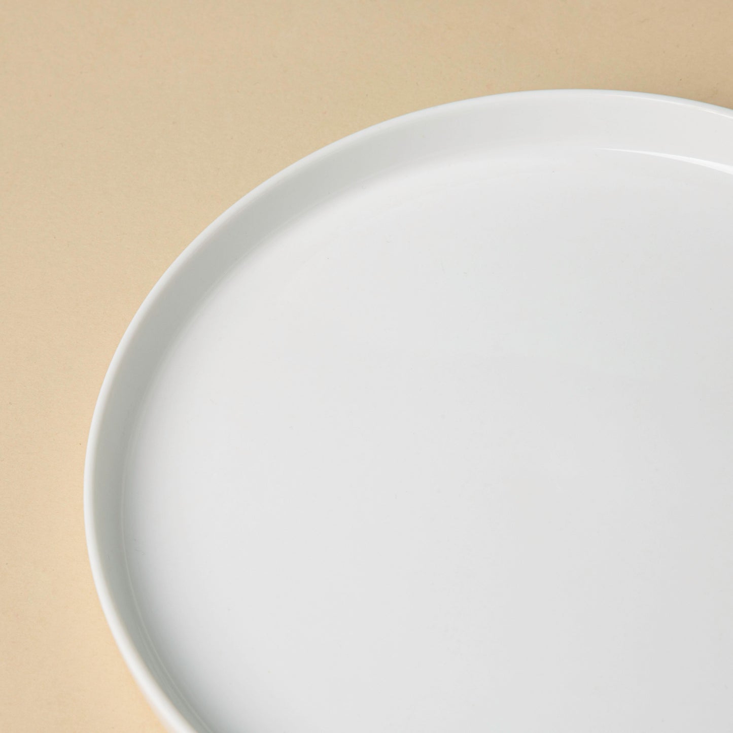 Riona Ceramic Appetizer Plate White 7 Inch