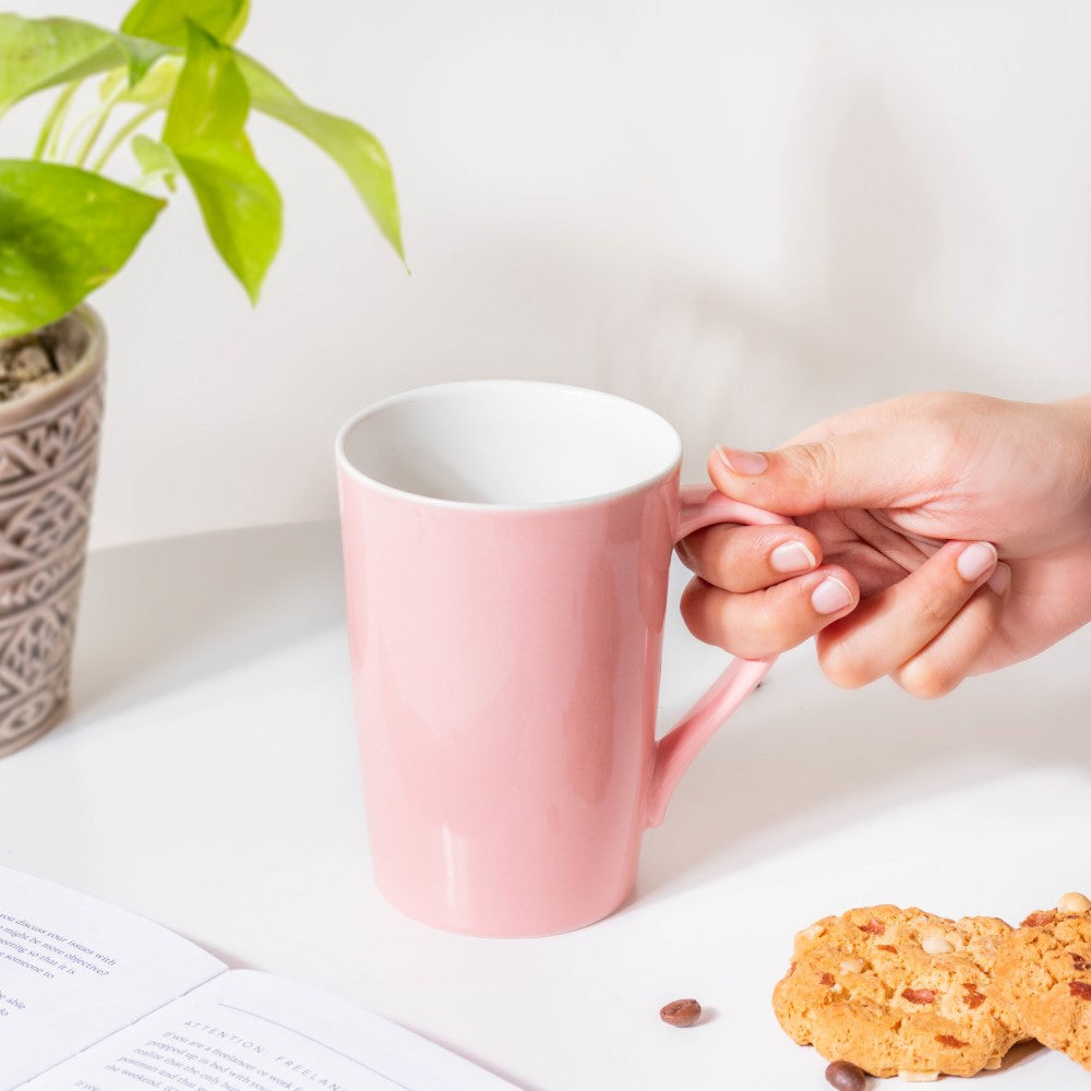 Powder Pink Ceramic Mug 350 ml