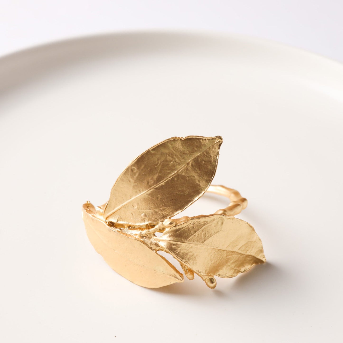 Gold Leaf Serviette Ring
