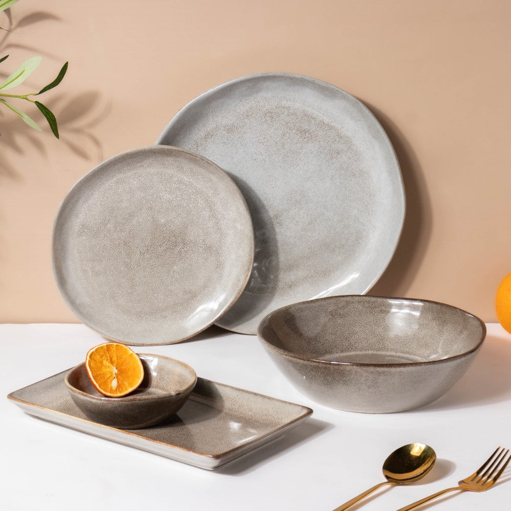 Rustic Handmade Snack Bowl Grey 150 ml