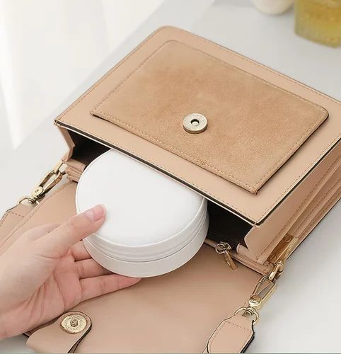 Round Travel Jewelry Box – Compact Organizer for Earrings, Rings & Necklaces