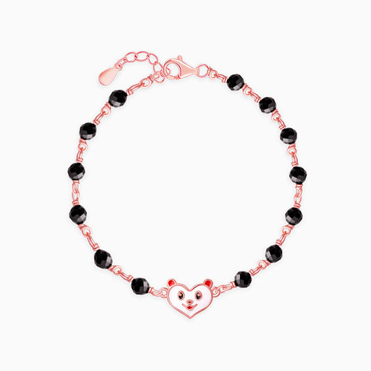 Rose Gold Cute Nazariya Boo Kids Bracelet (0 - 2Years)