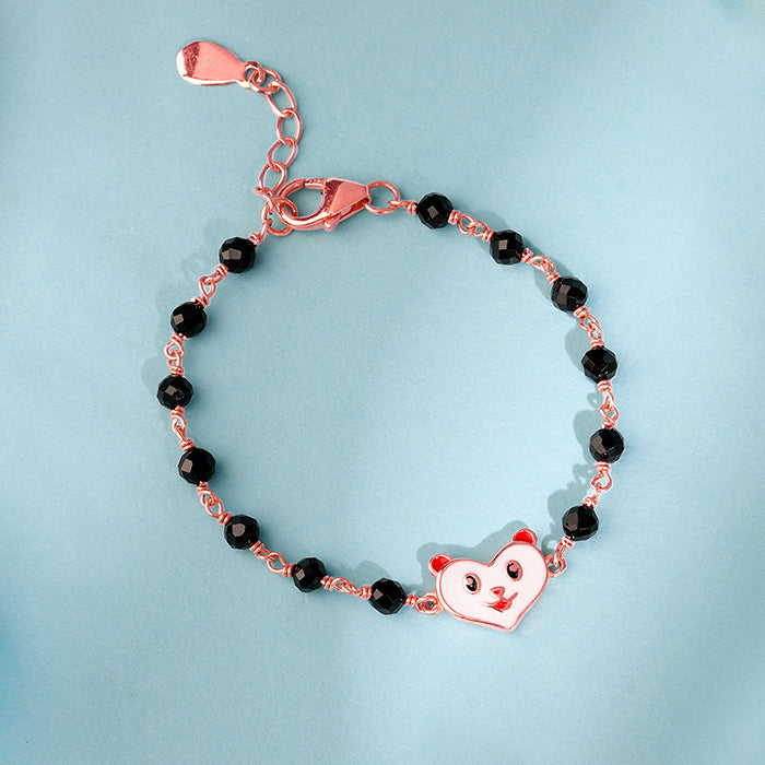 Rose Gold Cute Nazariya Boo Kids Bracelet (0 - 2Years)