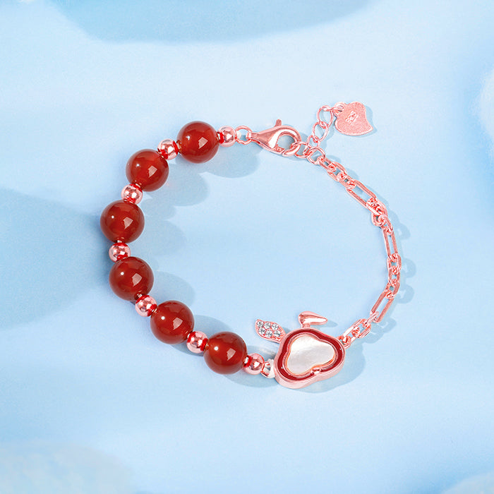 Rose Gold Bunny Kids Bracelet (0 - 2 Years)