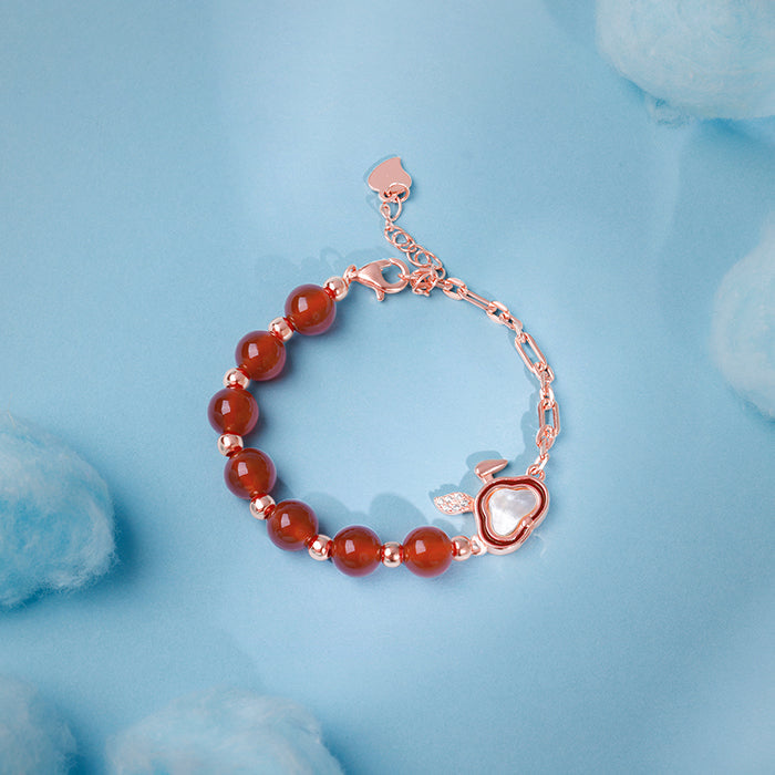 Rose Gold Bunny Kids Bracelet (2 - 8 Years)