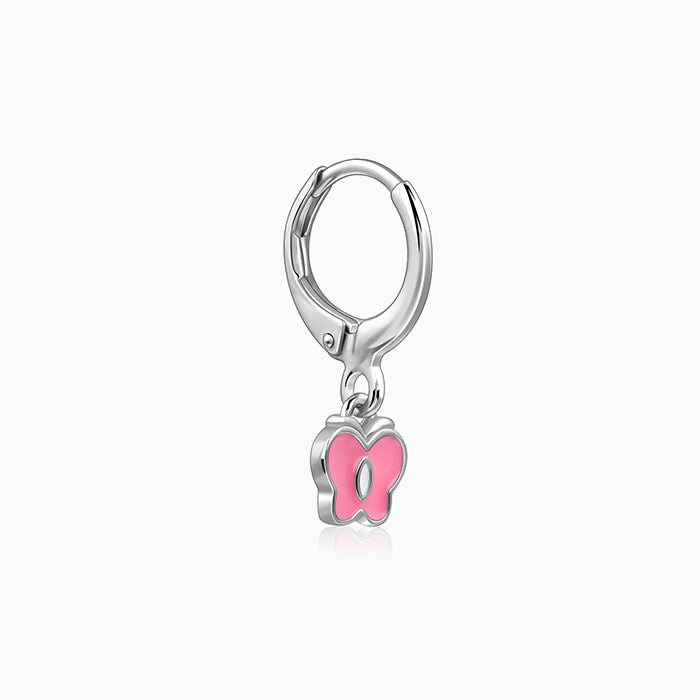 Silver Magical Butterfly Kids Earrings