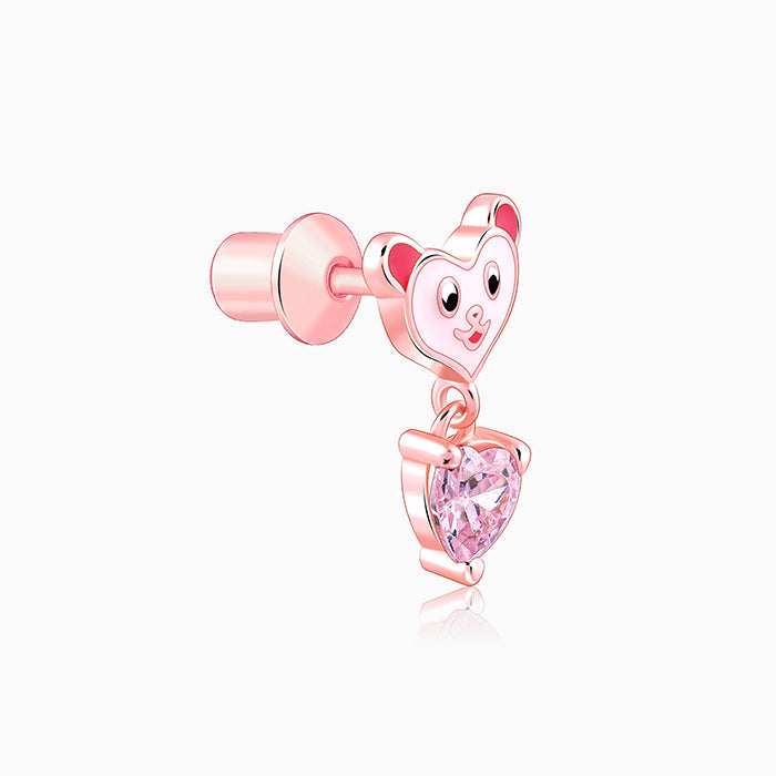 Rose Gold Joyful Boo Earrings