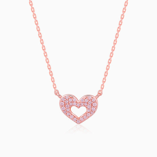 Rose Gold Forever Beat Kids Necklace