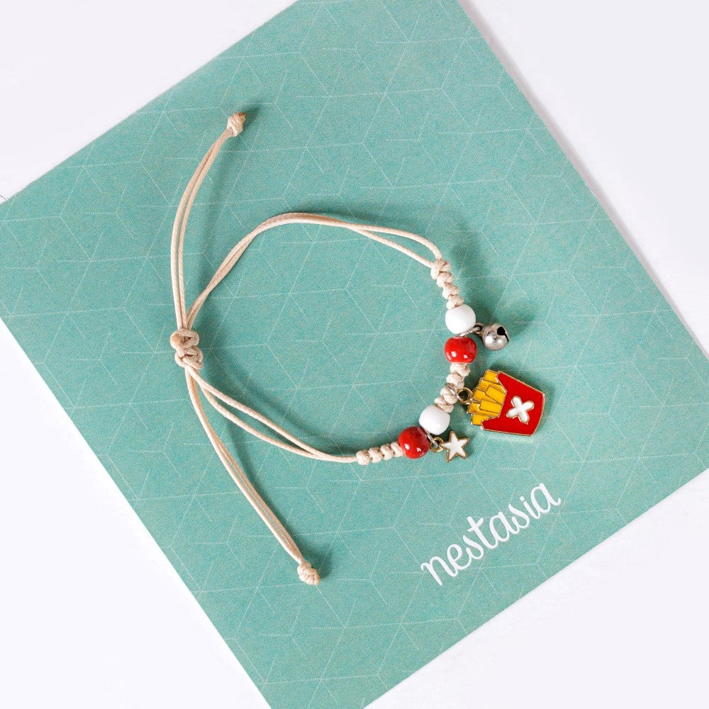 Set Of 2 Foodie Kawaii Bracelets For Kids