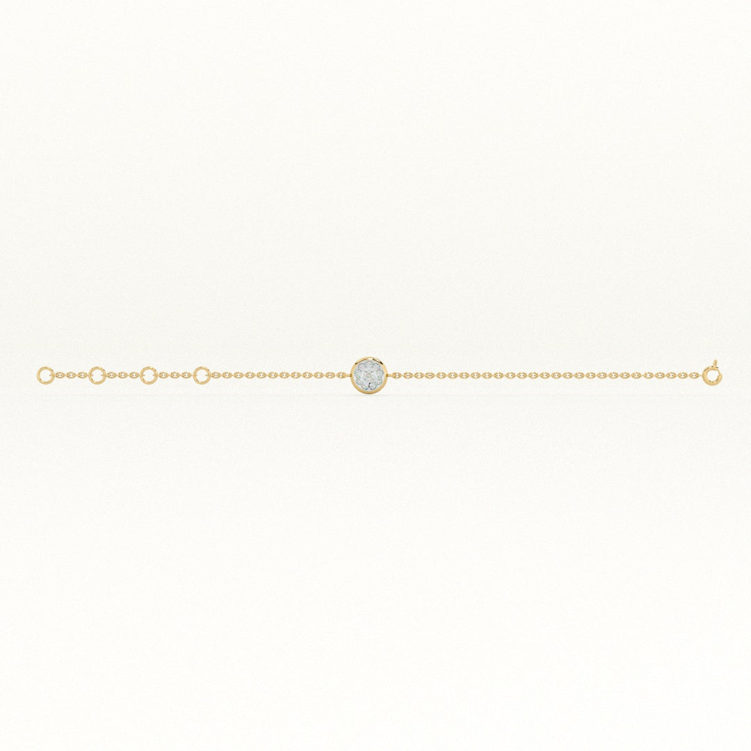 Solstice Spark 9KT Gold Lab Grown Diamond Bracelet