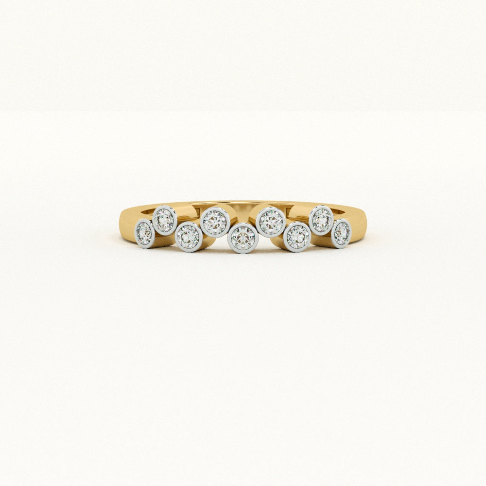 Twinkle Trail 9KT Gold Lab Grown Diamond Ring