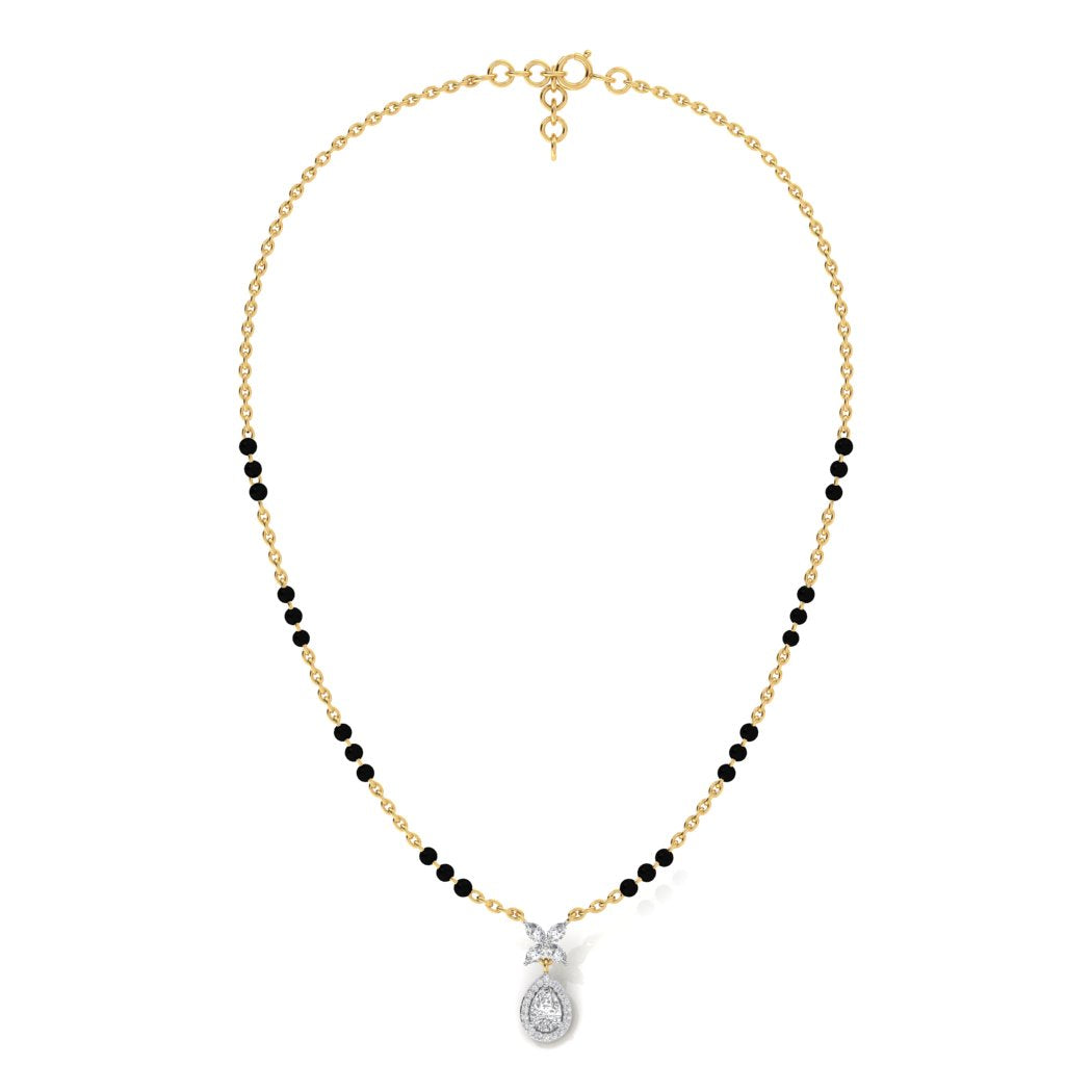 Gold Radhika Diamond Mangalsutra