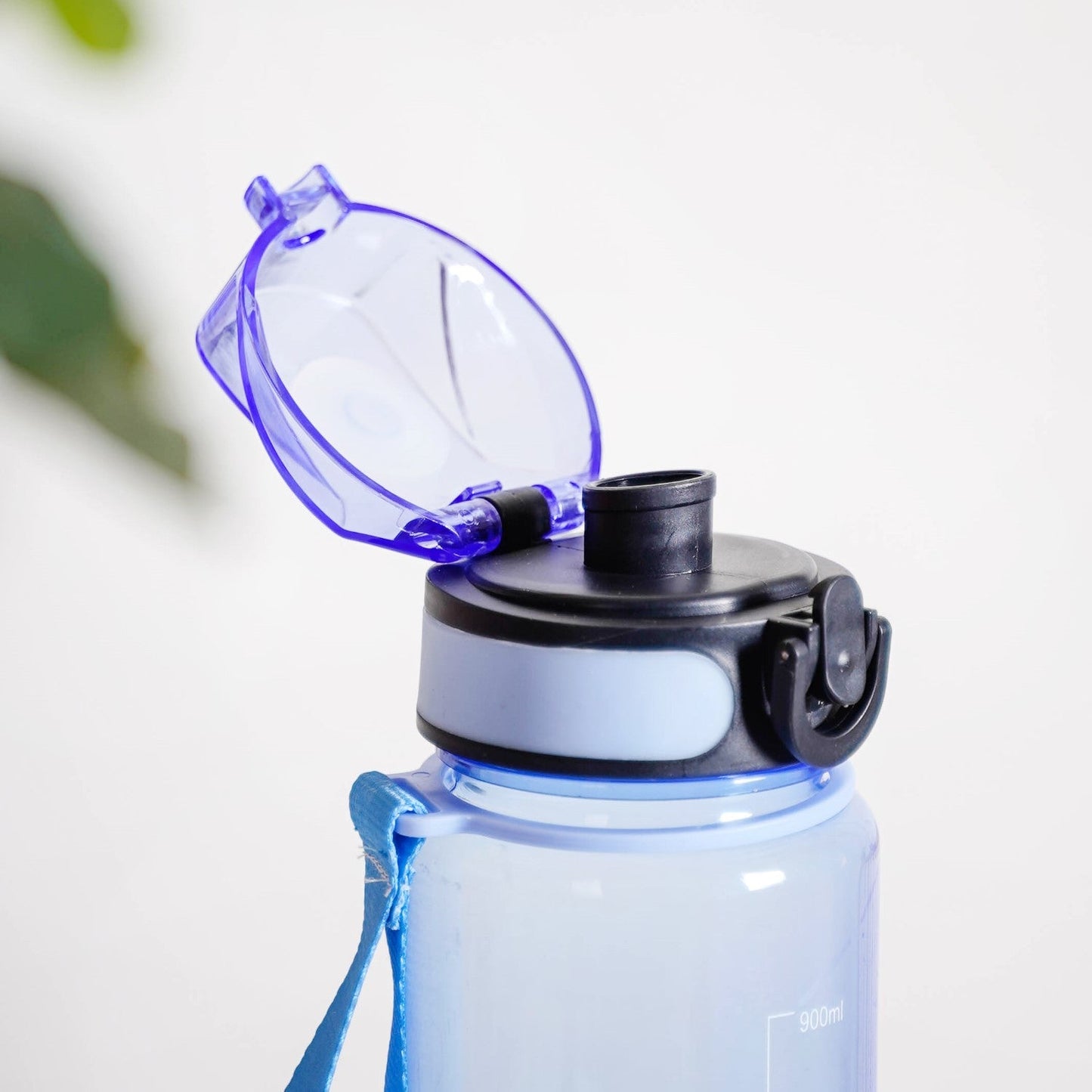 Aqualite Tall Sipper Water Bottle Set Of 2 Blue Jay 1000ml