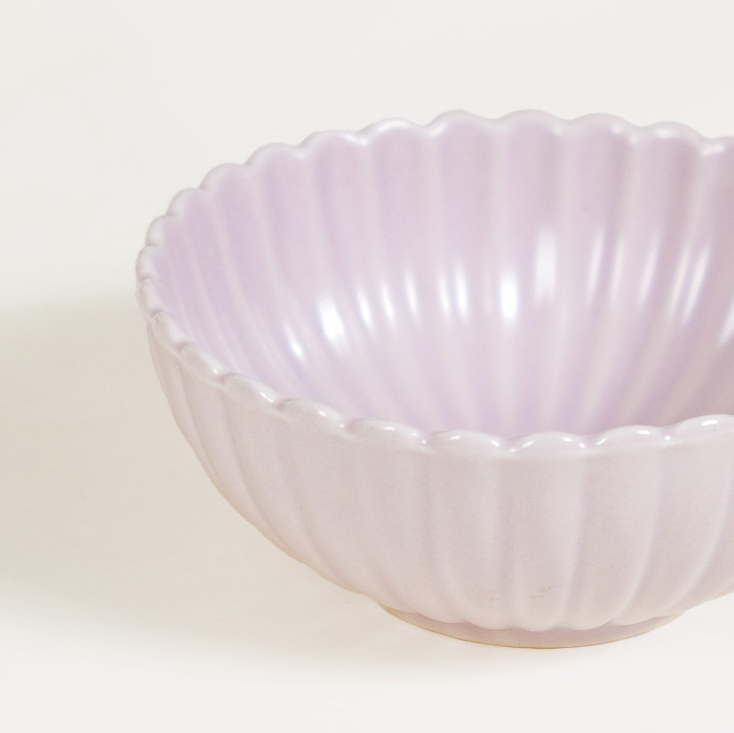 Lilac Scallop Side Bowls Set Of 4 250ml