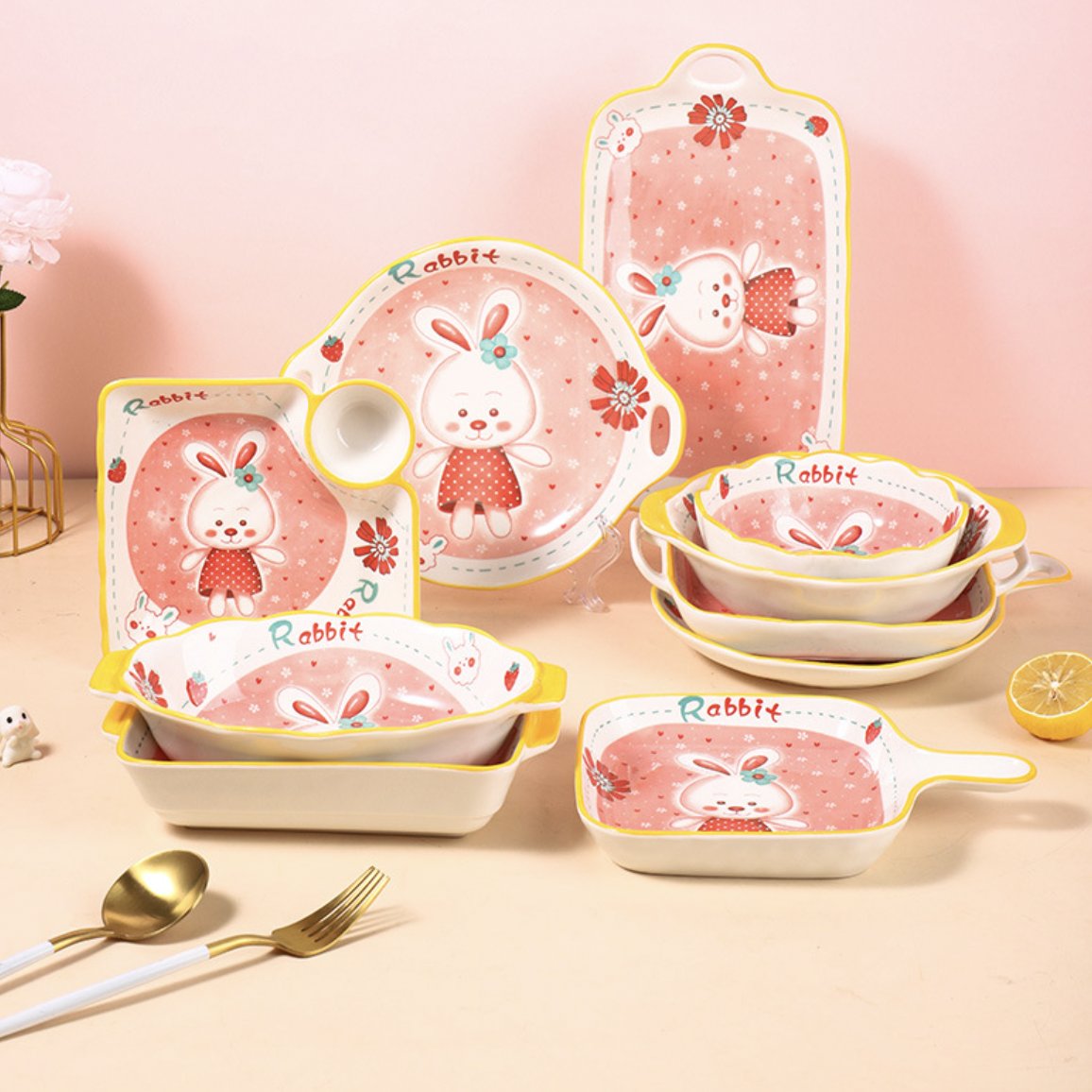 Rabbit Snack Plate