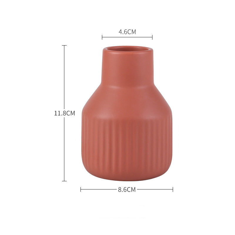 Matte Soft Hued Vase