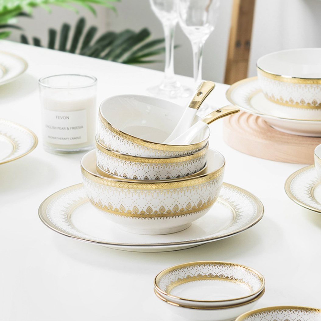 Aurelea Festive Dinner Plate