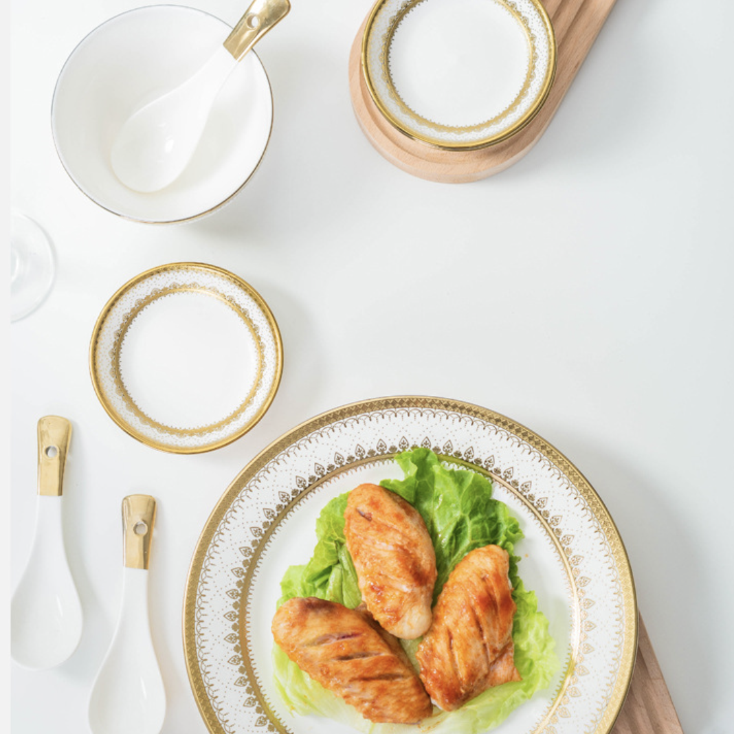 Aurelea Festive Dessert Plate