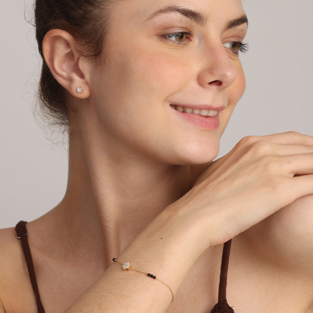 Maya Mangalsutra Bracelet | 18K Gold Vermeil