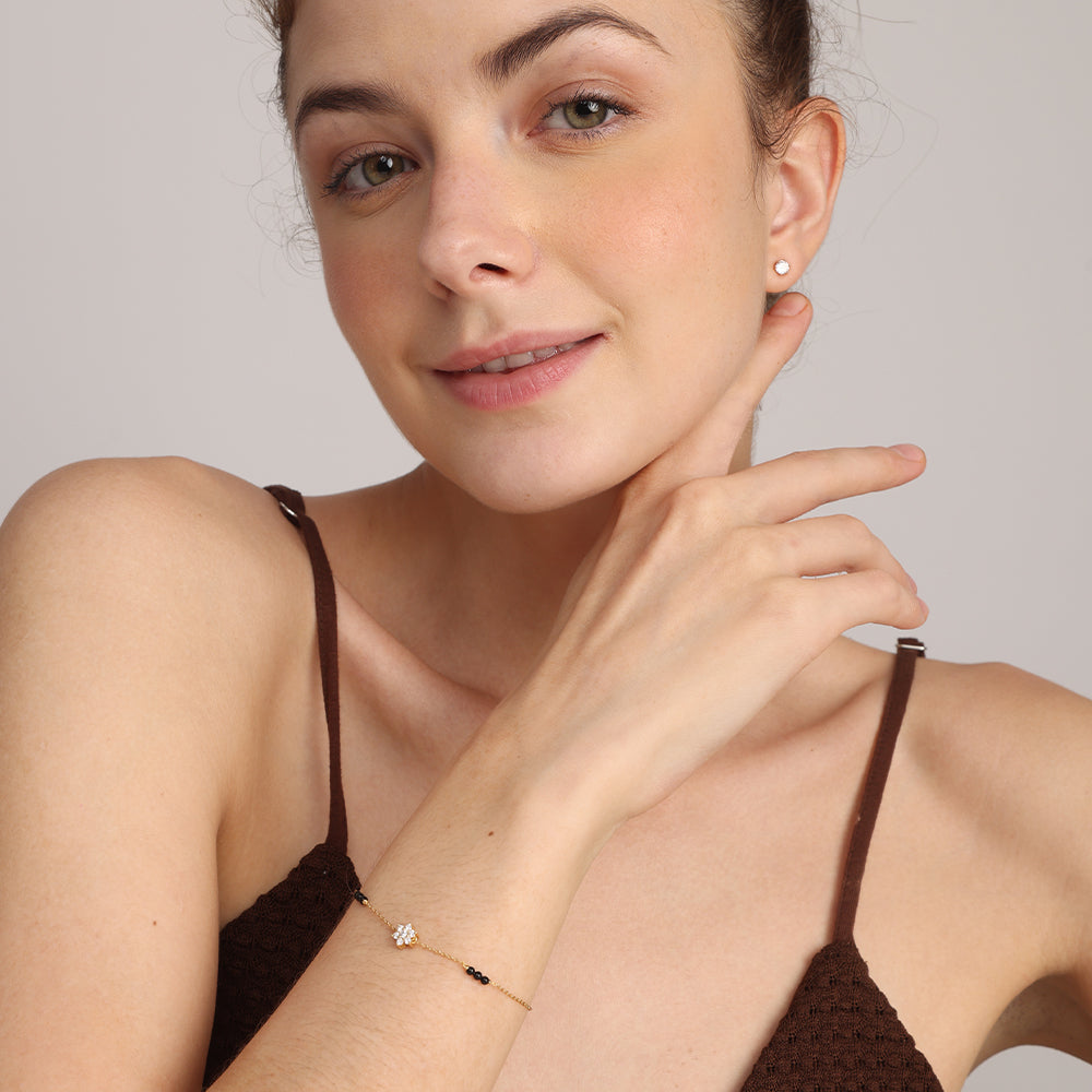 Maya Mangalsutra Bracelet | 18K Gold Vermeil